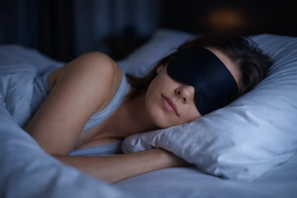 plastic in de slaapkamer